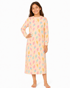 Popsicles Nightgown, Long Sleeve Mid Length